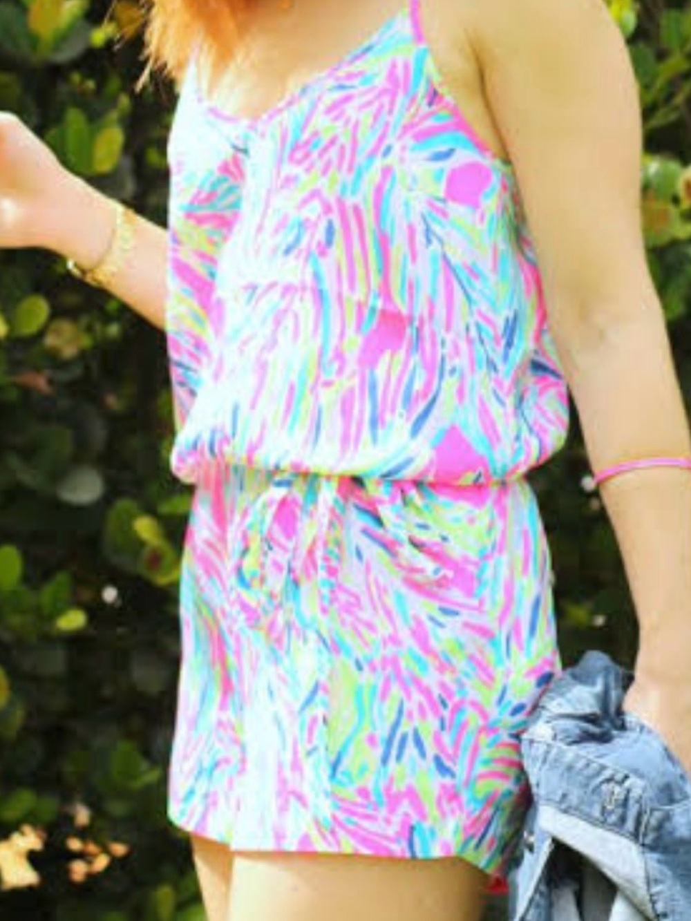Lilly Pulitzer Deanna silk romper